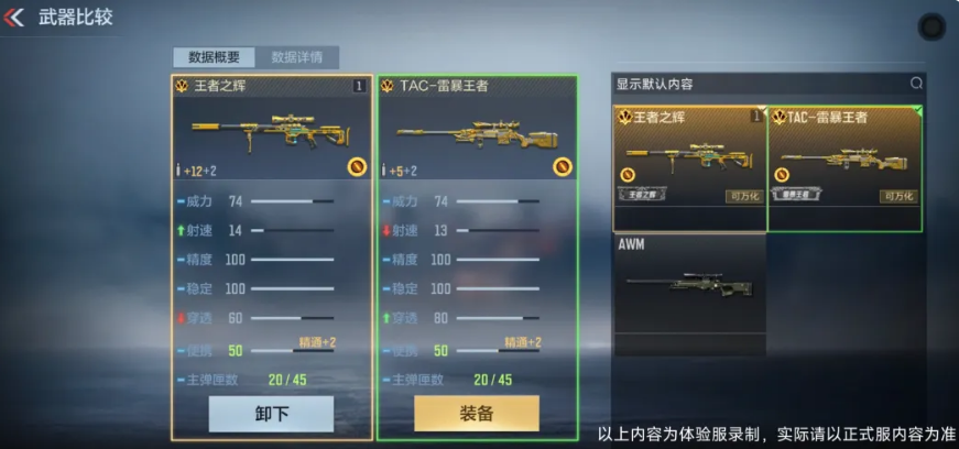 王者之辉伤害分布图
