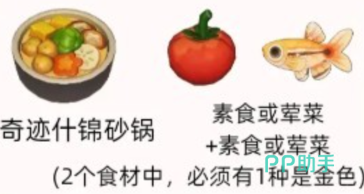 星布谷地奇迹什锦砂锅效果说明