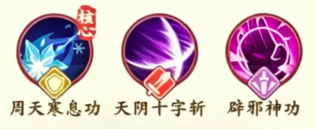 剑定武林前期口诀搭配示意图