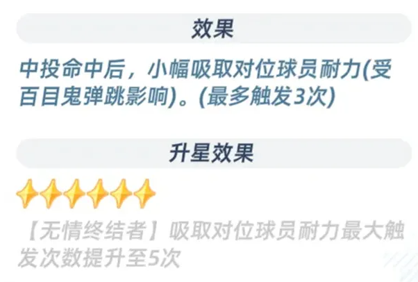 篮球少女飞跃巅峰内线弹跳属性说明图
