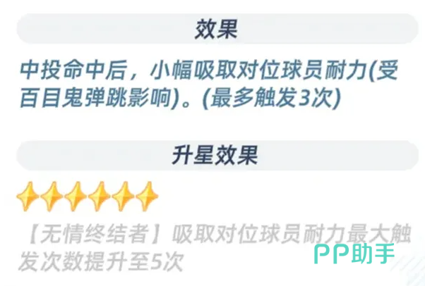 篮球少女飞跃巅峰内线弹跳属性说明图