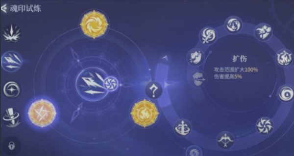 圣伤魂印属性面板示意图