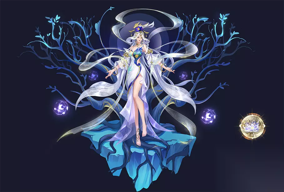 古神技能树与祝福值界面