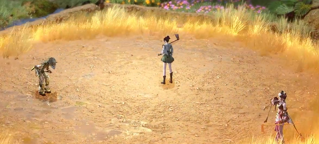 菠萝岛多人协作耕种场景