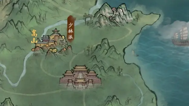 剑隐侠踪录藏经阁内部布局示意图