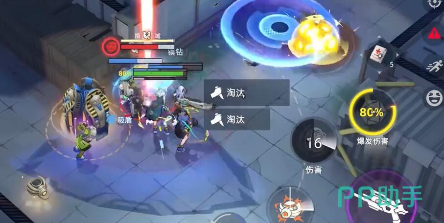 飞轮枪与角色协同作战示意:青岚、雷云、巴顿适配分析