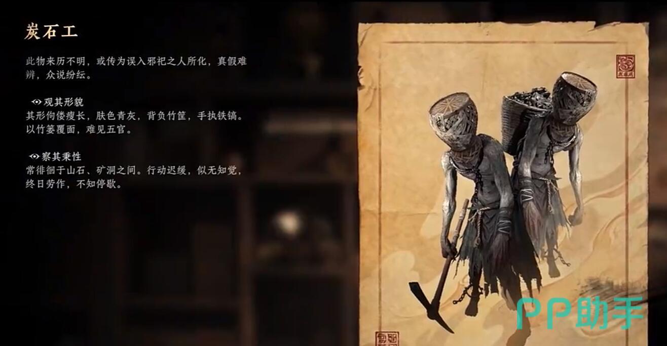 炭石工不同形态对比图