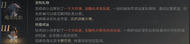 诡秘之主小丑BOSS第二阶段轮盘戏法点位示意图
