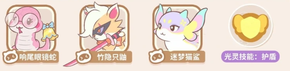 竹隐只鼬技能组合示意图