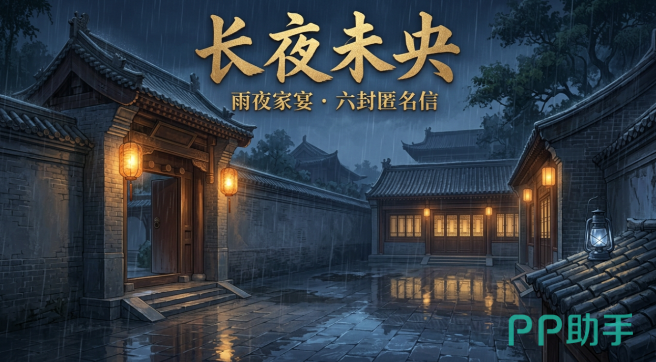 沉浸式剧本杀角色扮演与搜证流程示意图