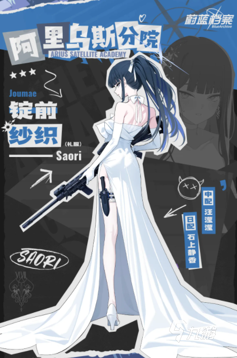 蔚蓝档案纱织礼服角色立绘与技能效果全面解析