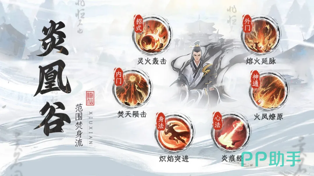 炎凰谷门派形象图