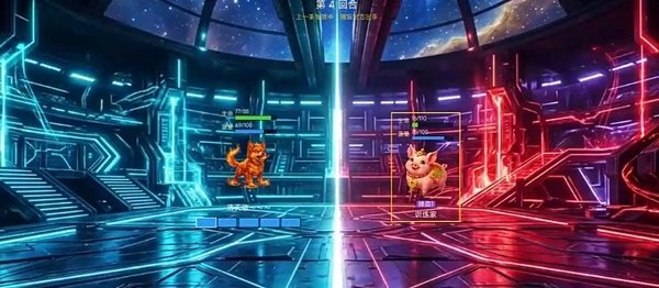 宠物大作战UI界面与宠物形象展示