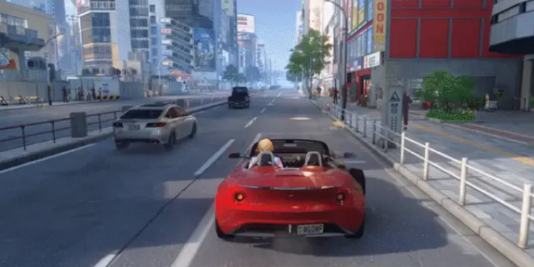 无限大高架螺旋匝道与地下车库赛道对比图