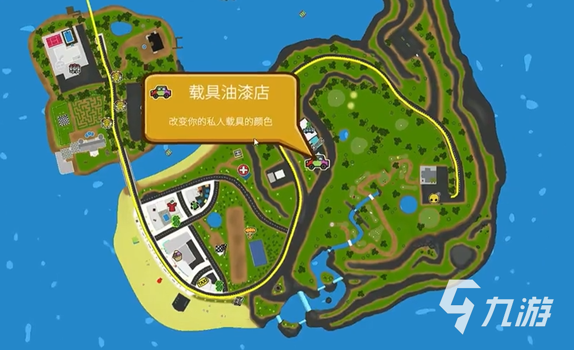 晃晃人生富人岛位置及核心玩法详解
