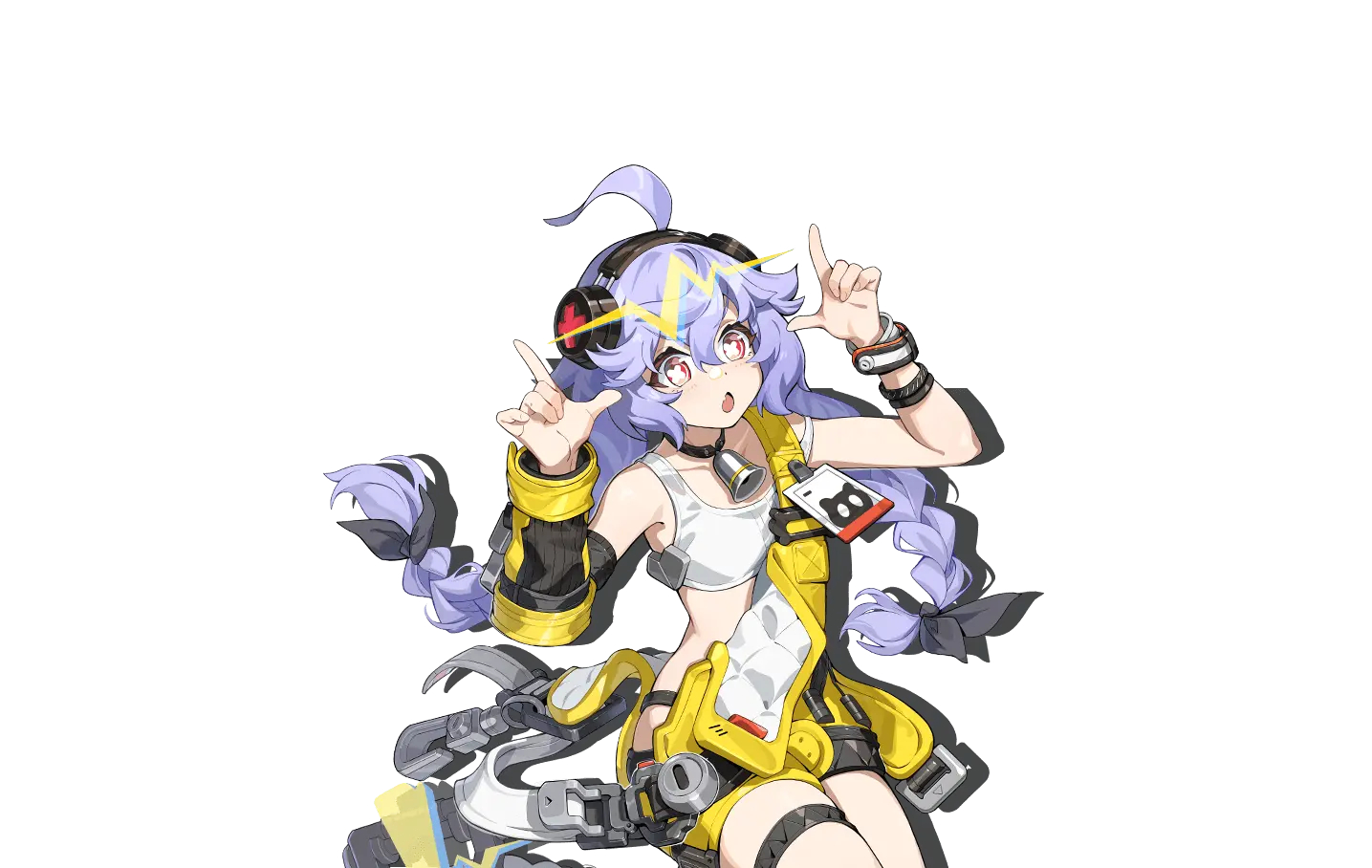 班茜与四名队友组队界面展示