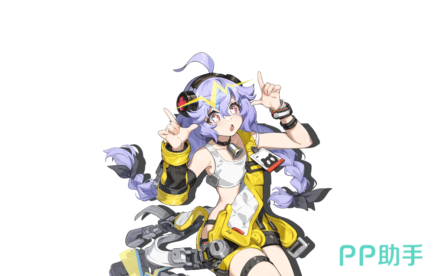 班茜与四名队友组队界面展示