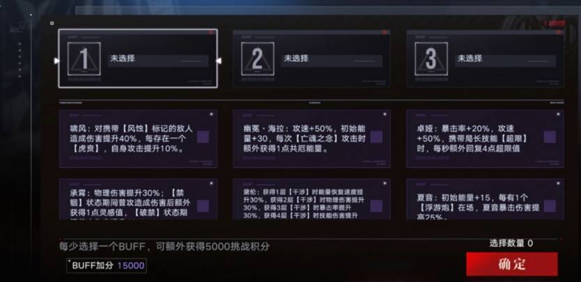 无期迷途黑渊暗域任务与奖励界面示意图