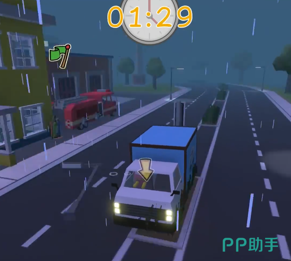 晃晃人生外星披萨配送路线示意图