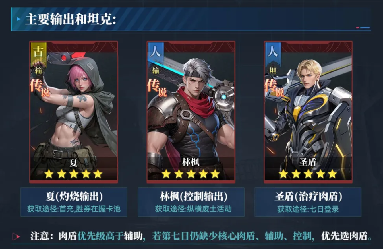 深空之劫蛮极英雄展示图
