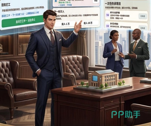 财富人生游戏主界面截图