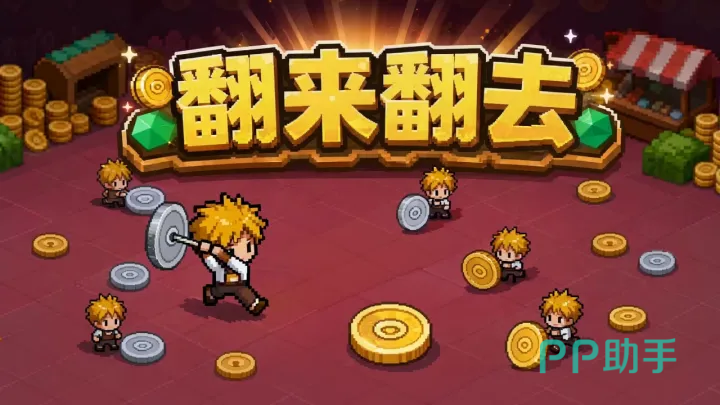 翻来翻去竖屏游戏主界面截图