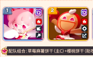 火系队伍搭配示意图