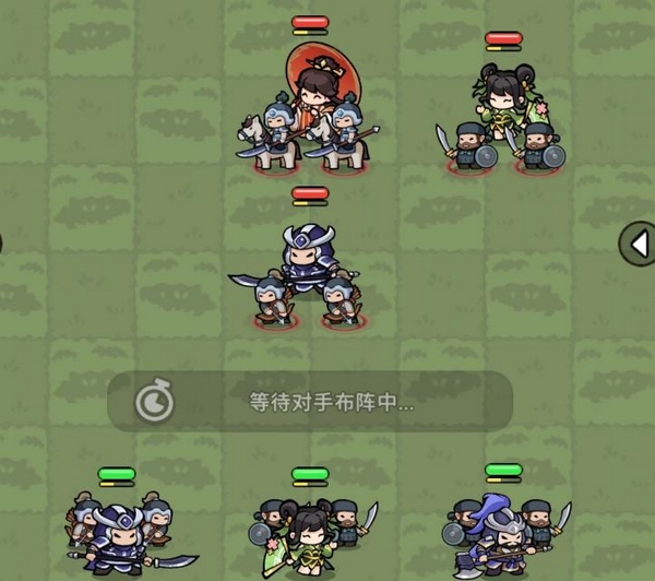 神将风云实时调兵界面示意图