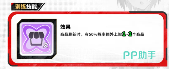 早濑千秋训练技能说明