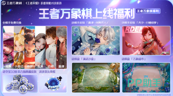 《王者万象棋》开服奖励汇总图