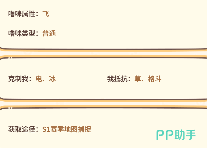 松果猫头鹰攻击防御生命与工作数值面板介绍