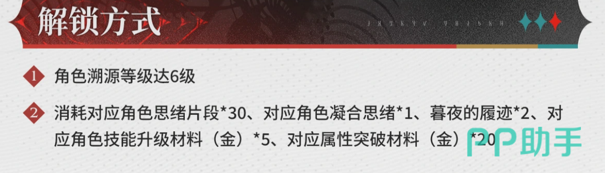 第七根源角色凝合思绪与铸造材料说明