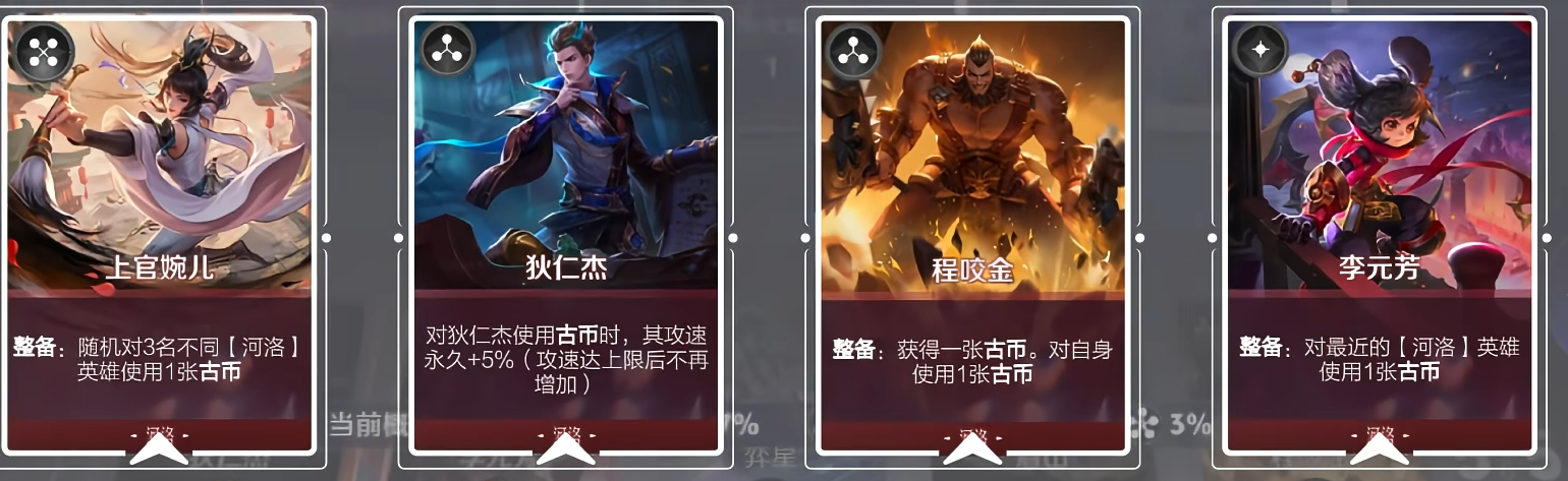 古币流英雄站位示意