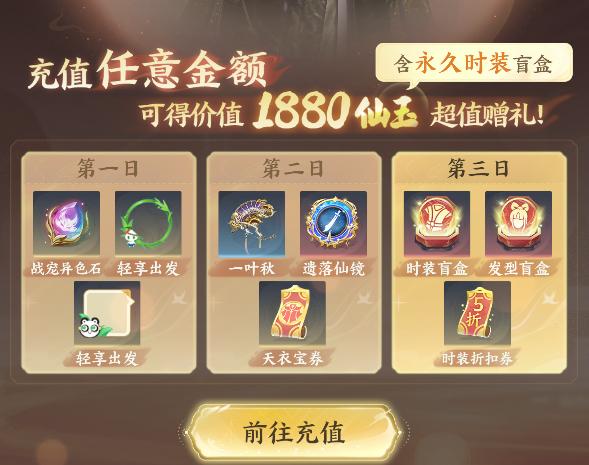 梦幻新诛仙轻享版七日登录活动说明图