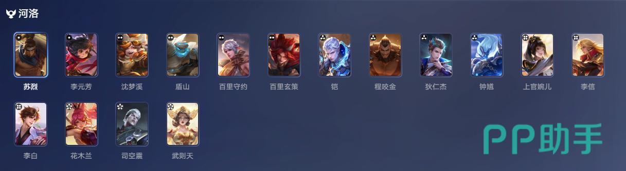 河洛阵营示意图