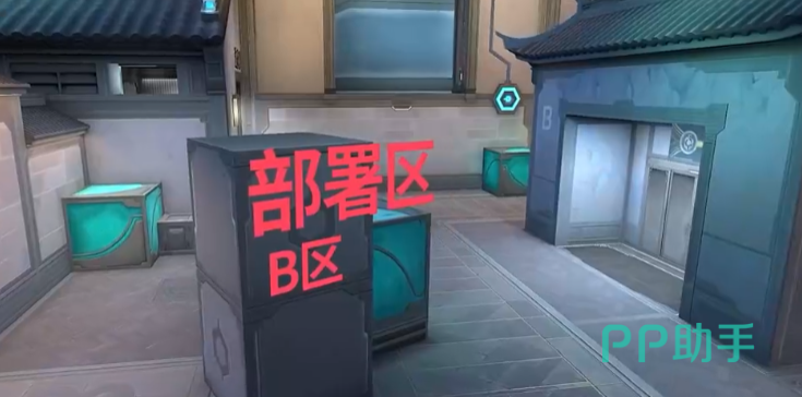 A大道与A花园交界区域示意图