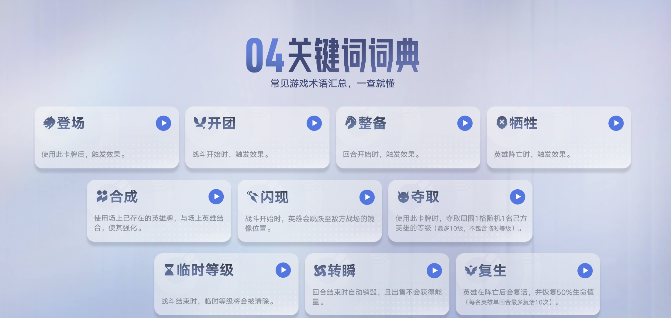 王者万象棋卡牌联动示意图
