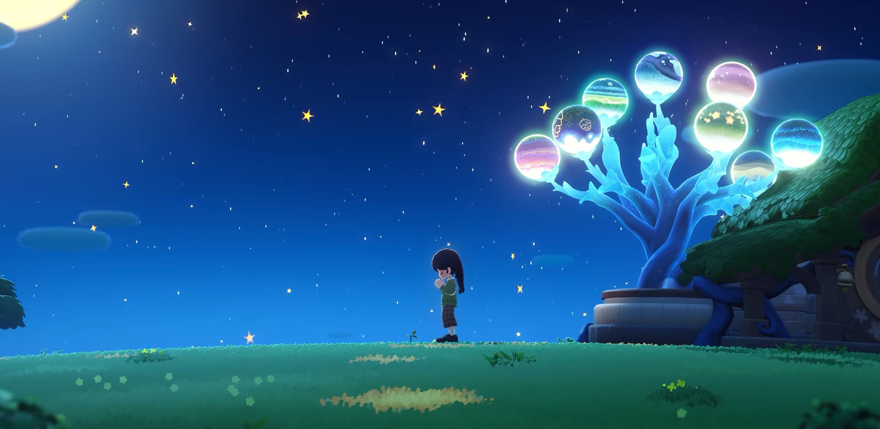 星布谷地小动物伙伴与星球建设图
