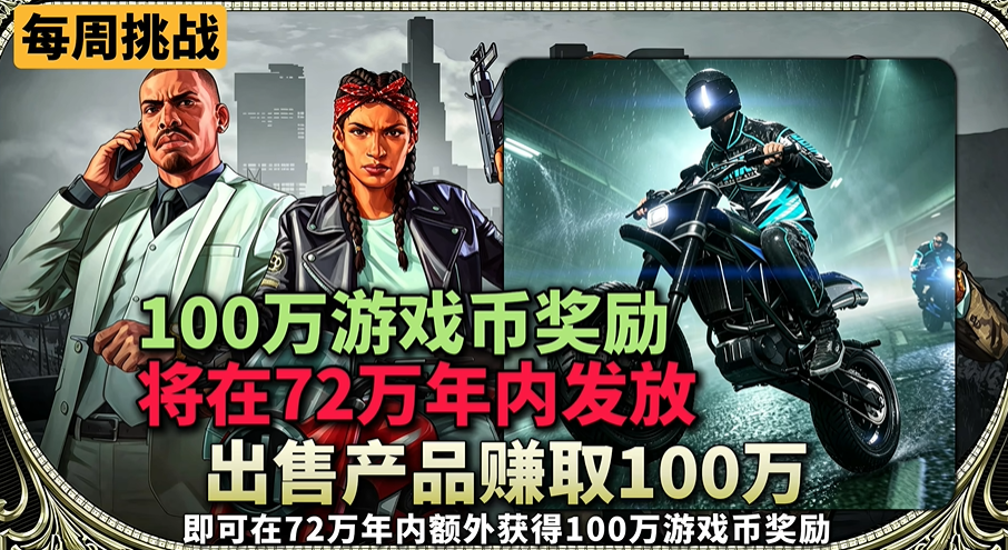 GTA商业对抗月长线奖励说明图