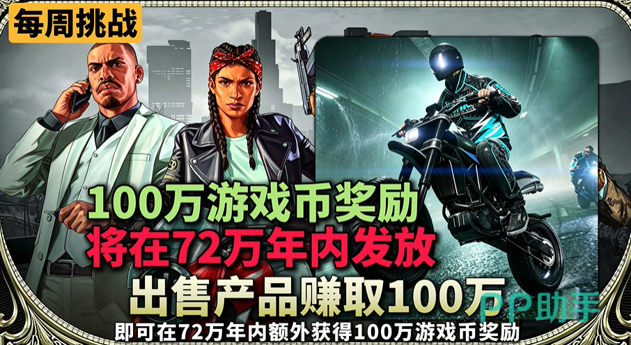GTA商业对抗月长线奖励说明图