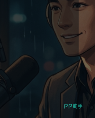 深夜电台直播间互动界面