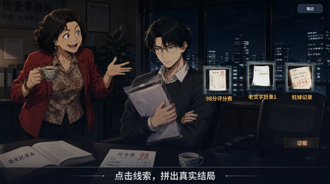 点破相亲委托剧情截图