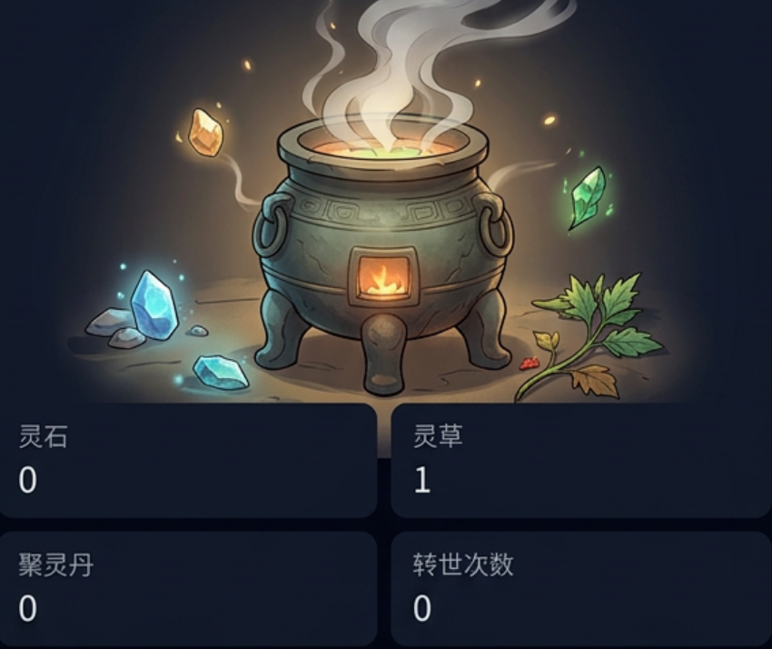 筑基手游境界突破与肉身属性界面