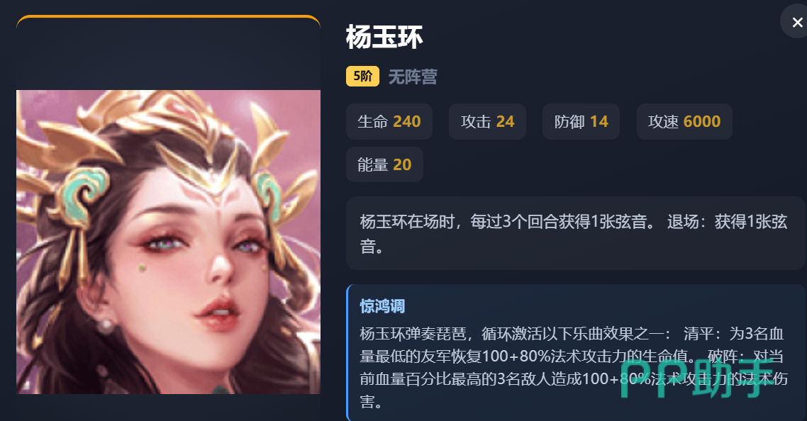杨玉环弦音觉醒机制图