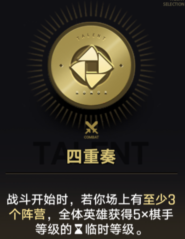 王者万象棋特殊三阶天赋机制图鉴