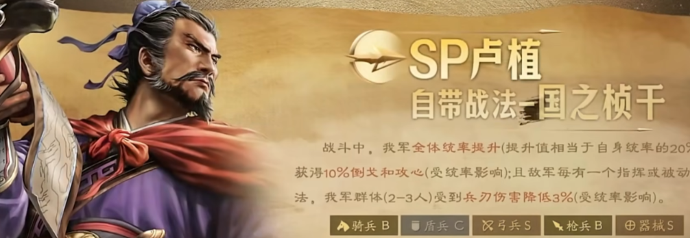 三国志战略版七周年心愿阁自选武将活动横幅