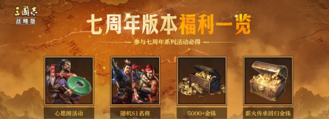 三战七周年活动什么时候开启？开启时间及活动内容详解