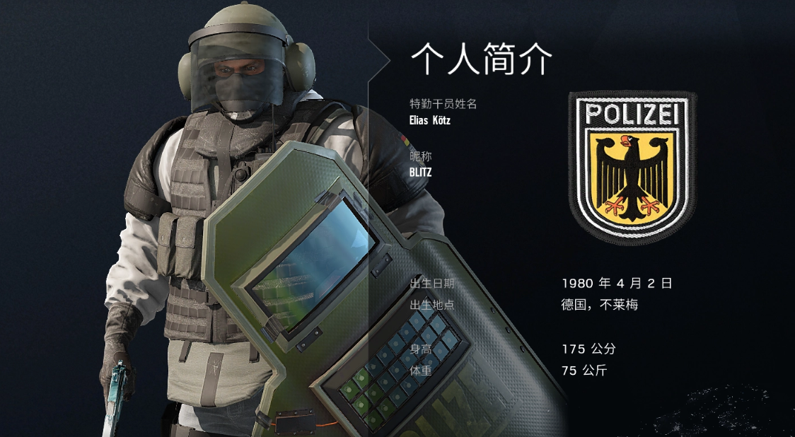 Blitz战术闪光护盾说明图