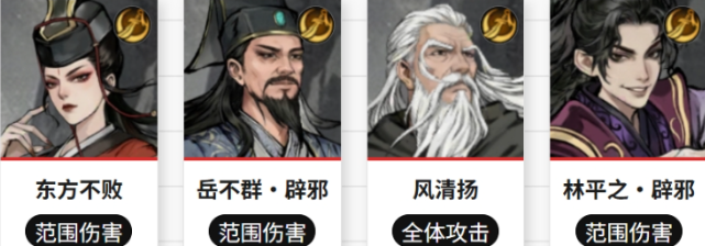 笑傲江湖群侠传T0梯队侠客强度说明