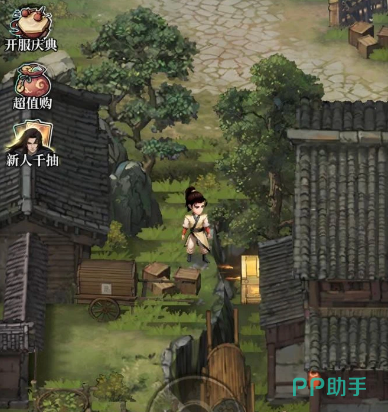 古龙群侠录龙岗藏宝图合成与土堆挖掘界面